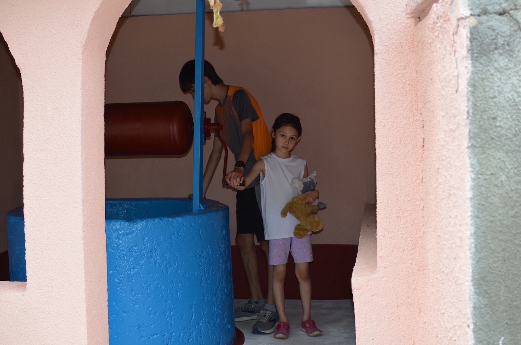 Me and my sister in Moldova