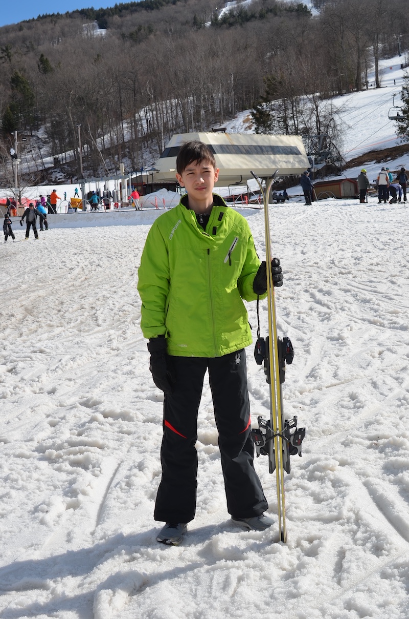 Me before I go skiing